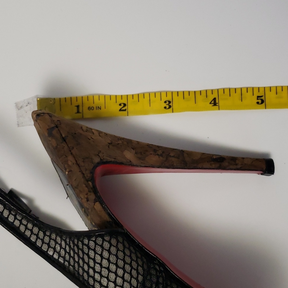 Christian Louboutin Cork Heels - Picture 9 of 10